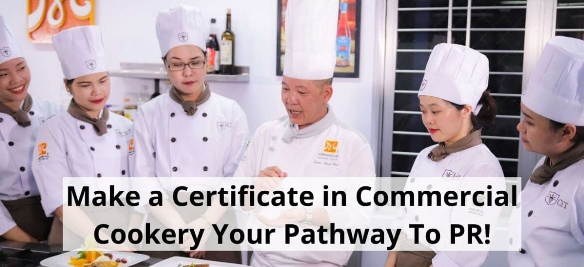 certificate in commercial cookery